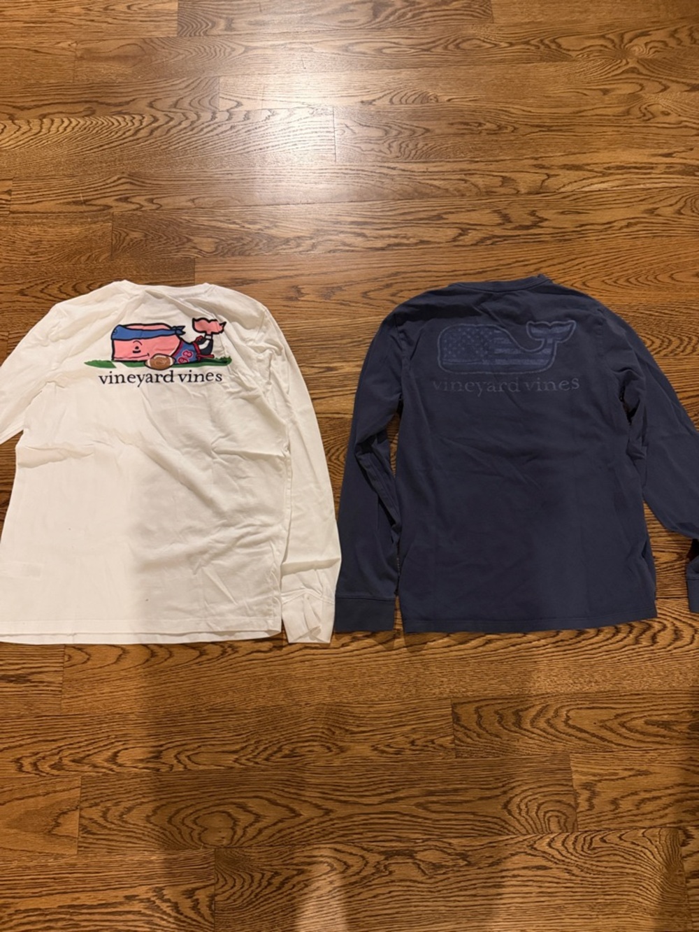 Vineyard Vines Kids Long-Sleeve Tee Set of 2 - Size L. Like New.